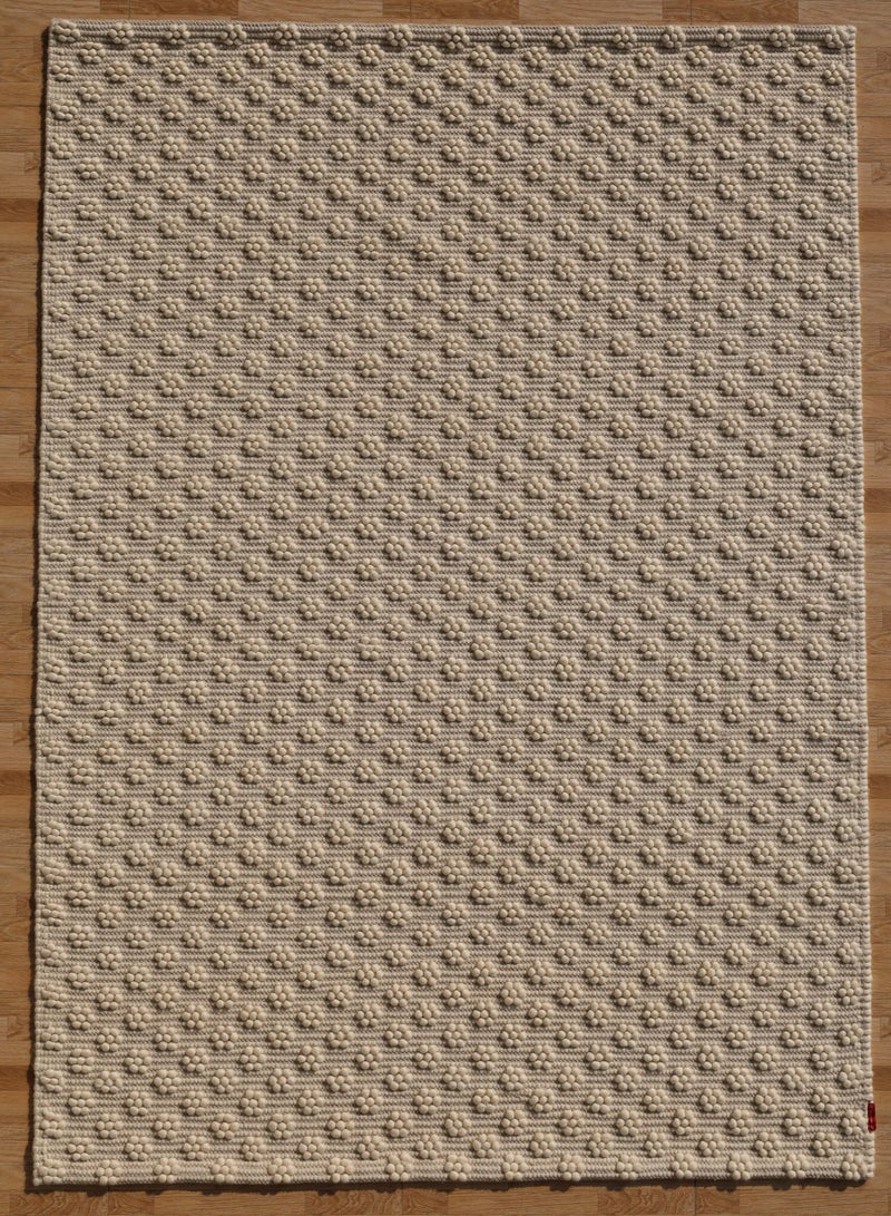 Ramsha Area rug woven flat weave boho handwoven bedroom carpet made with NZ wool and cotton SRN-038 rectangle shape for indoor living room Kitchen mat - Image 4