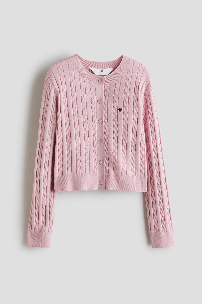 H&M Cable-knit cardigan