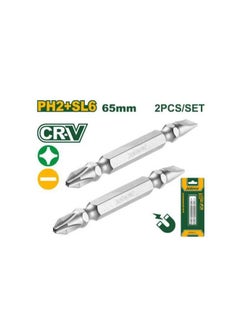 Jadever JADEVER Impact Screwdriver Bit PH2 + SL6, 65mm, JDSV0K11 
