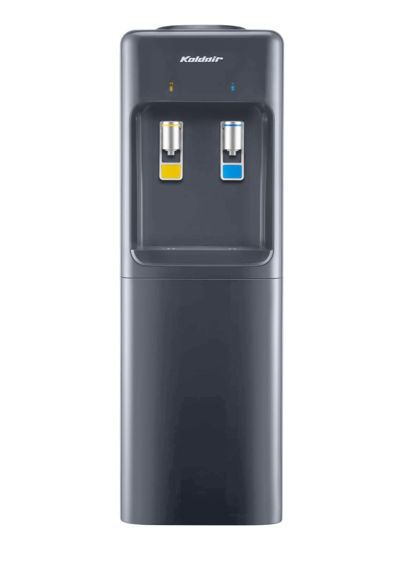 Koldair Water Dispenser 2 Taps KWD CB Dark Grey  - Image 1