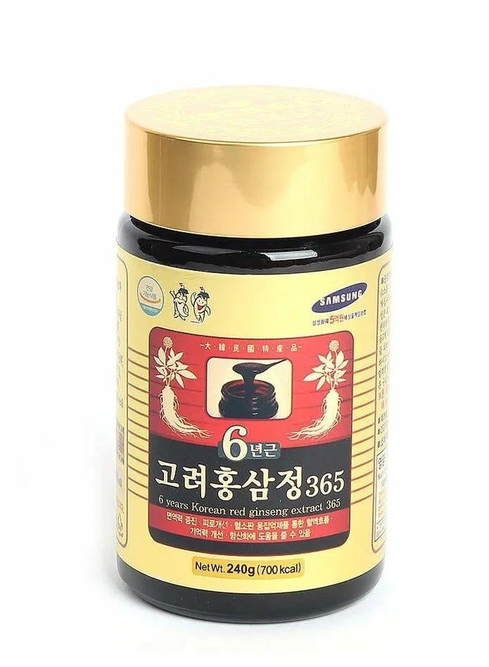 CheongKwanJang Korean Red Ginseng Root Extract Root Age 6 Years 240g  - Image 1