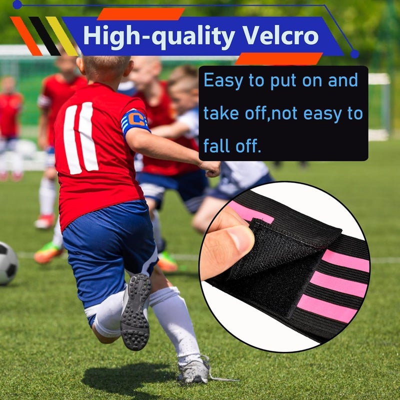Senston Soccer Ball Captains Armbands for Adult and Youth 3Pcs - Image 4