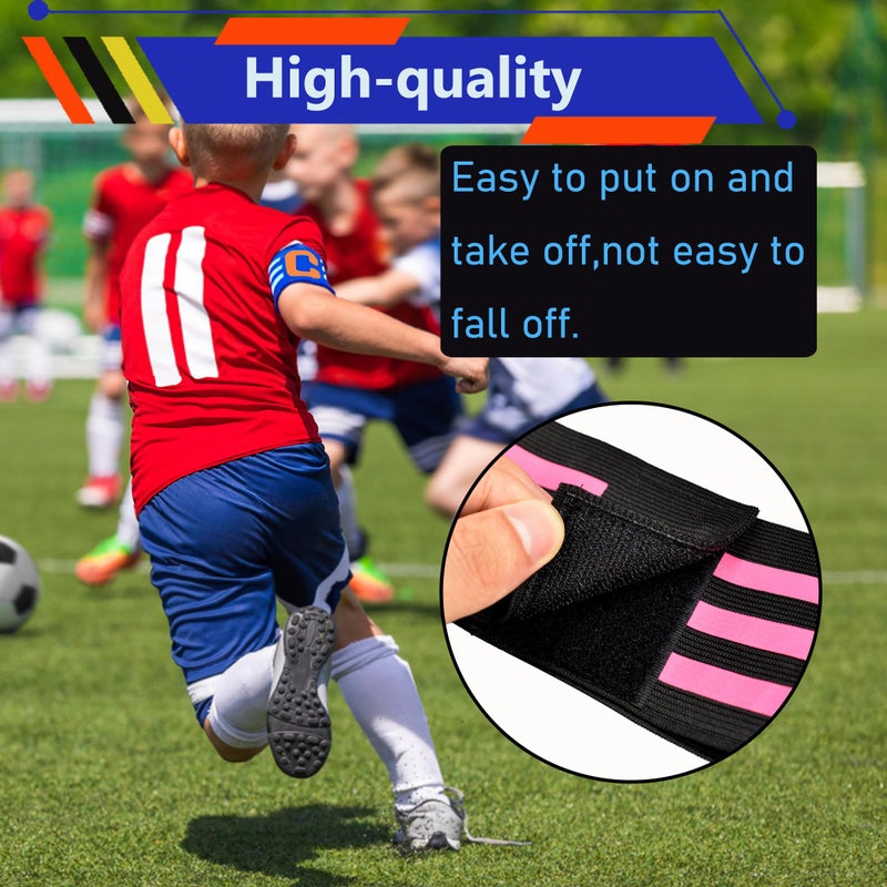 Senston Soccer Ball Captains Armbands for Adult and Youth 3Pcs - Image 2