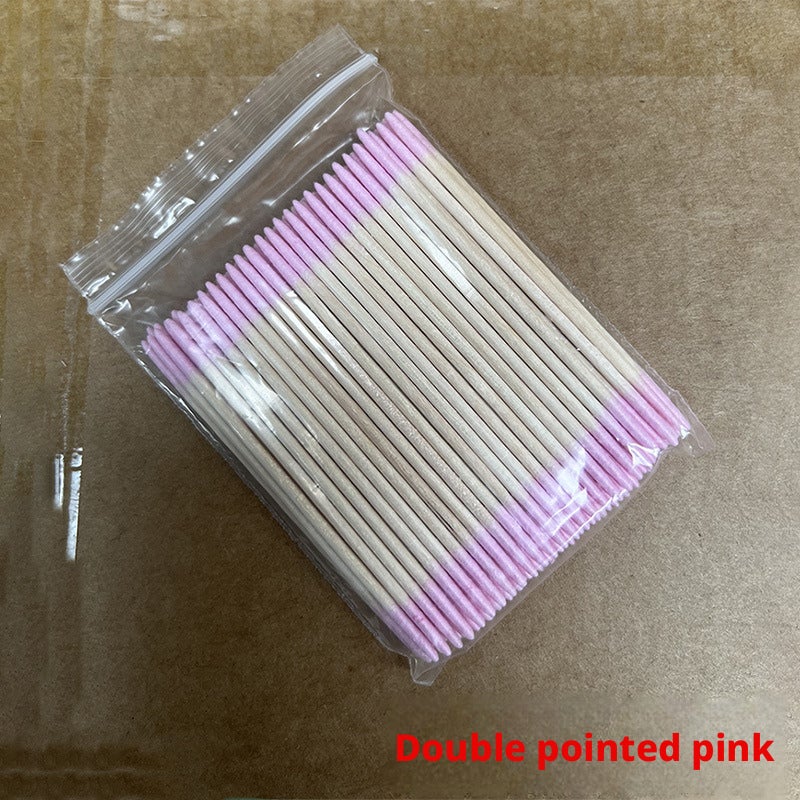 Pink Double-headed Cotton Swabs - Image 1