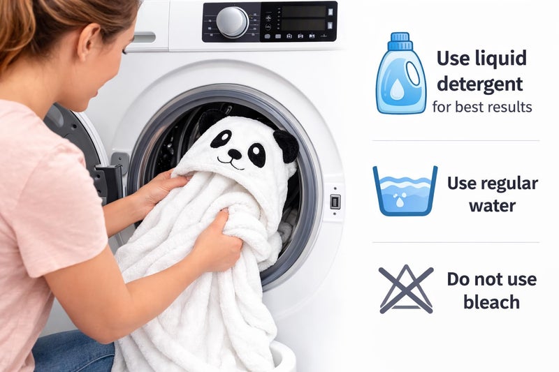 BRANDONN New Born Baby Blanket Pack of Super Soft Bathrobe Wrapper Bath Towel for Boys, Girls, Babies (White, Length 82 cm x Width 82 cm, 0-12 Months) - Image 5