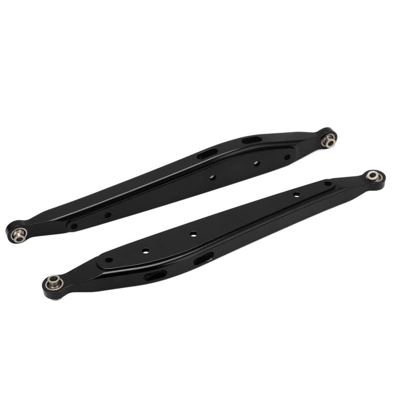 Alomejor RC Aluminum Rear Trailing Arm Durable Lightweight Upgrade for Axial 2 Pack Silver - Image 3