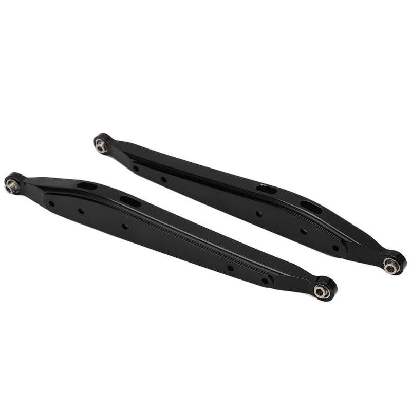 Alomejor RC Aluminum Rear Trailing Arm Durable Lightweight Upgrade for Axial 2 Pack Silver - Image 5