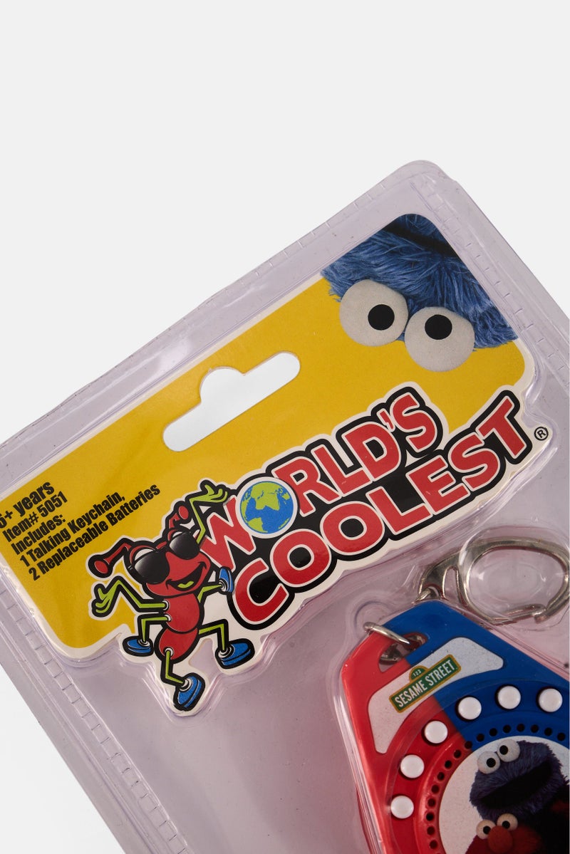 Sesame Street Worlds Coolest Sesame Street Talking Keychain, Red  - Image 5