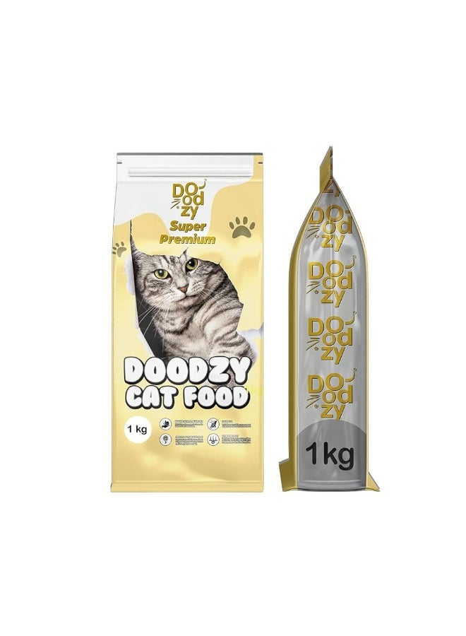 Doodzy Super Premium Cat Food 1 K