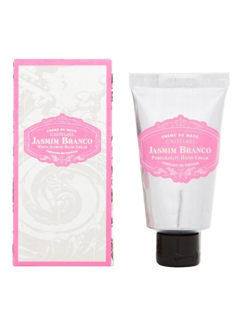 Castelbel White Jasmine Hand Cream 60ml - Image 1