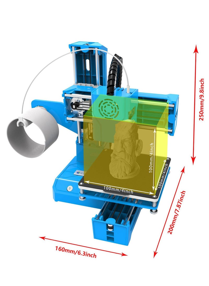 M MIAOYAN 3D Printer for New Users, Compact And Quiet, Suitable for 1.75Mm PLA And TPU Filament  - Image 3