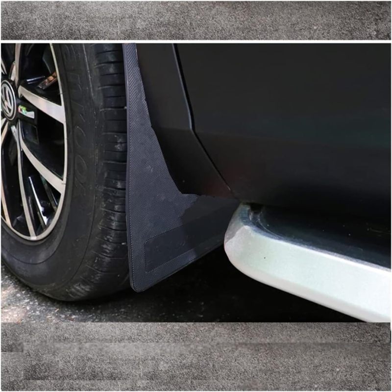 Universal Car Mud Flaps 43x23cm 4-Piece Set No-Drill Installation - Superior Impact Resistance Splash Guards for SUVs Trucks Off-Road Daily Driving - Image 2