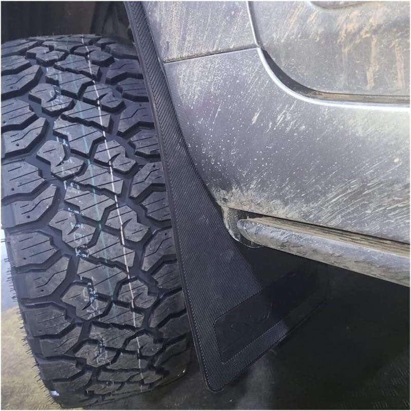 Universal Car Mud Flaps 43x23cm 4-Piece Set No-Drill Installation - Superior Impact Resistance Splash Guards for SUVs Trucks Off-Road Daily Driving - Image 4
