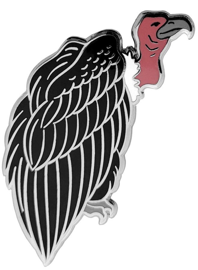 Pinsanity Vulture Enamel Lapel Pin - Image 1