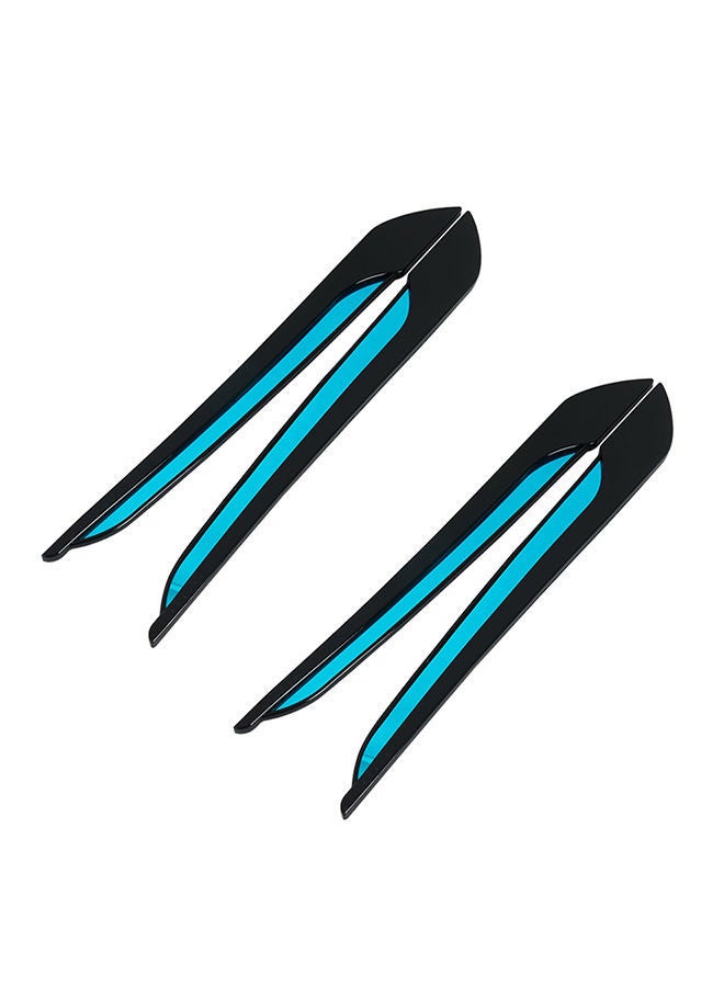 NIBEMINENT 2 Pairs Universal Car Body Rear Bumper Protector Trim Cover Protective Strip