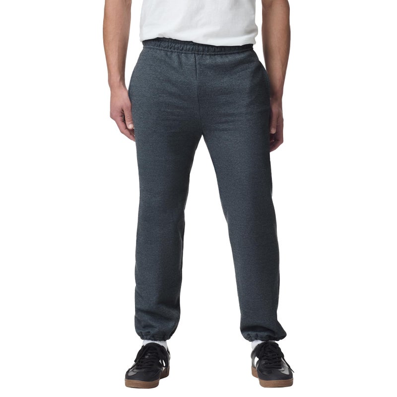 Gildan mens Fleece Elastic Bottom Sweatpants With Pockets, Style G18100 Pants, Dark Heather, XX-Large US - Image 4