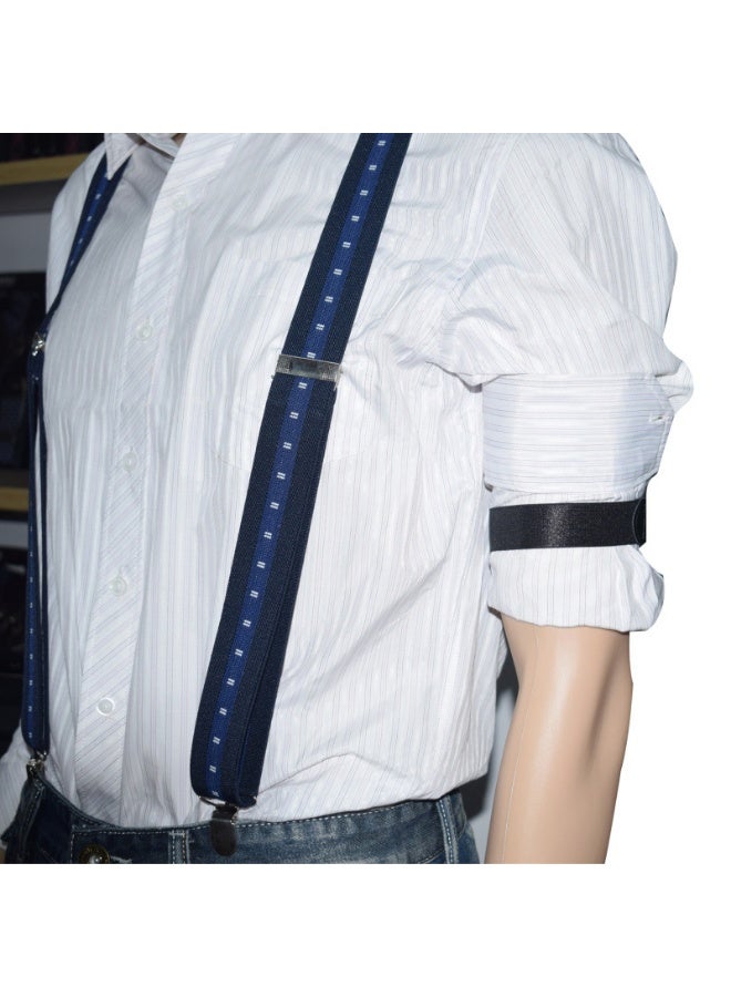 Elastic Adjustable Armband - Shirt Garter for Men - Image 3
