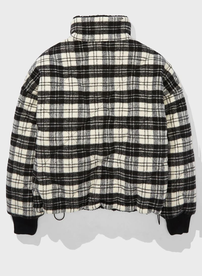 امريكان ايجل Pocket Detail Quilted Jacket