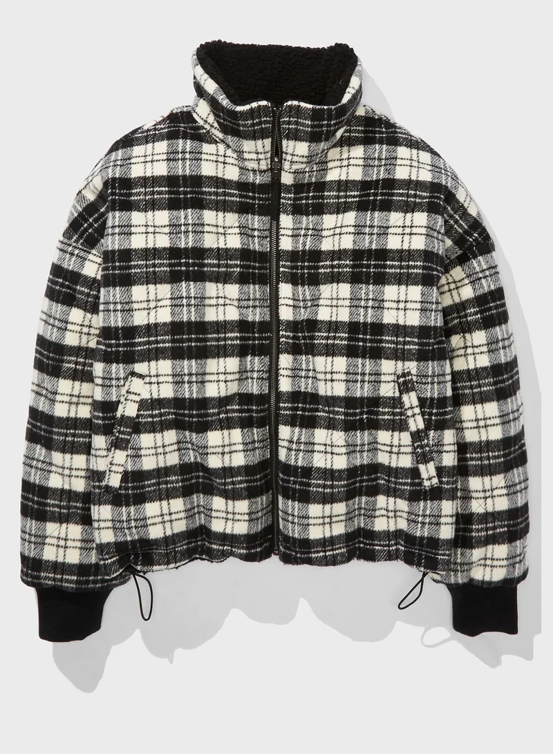 امريكان ايجل Pocket Detail Quilted Jacket