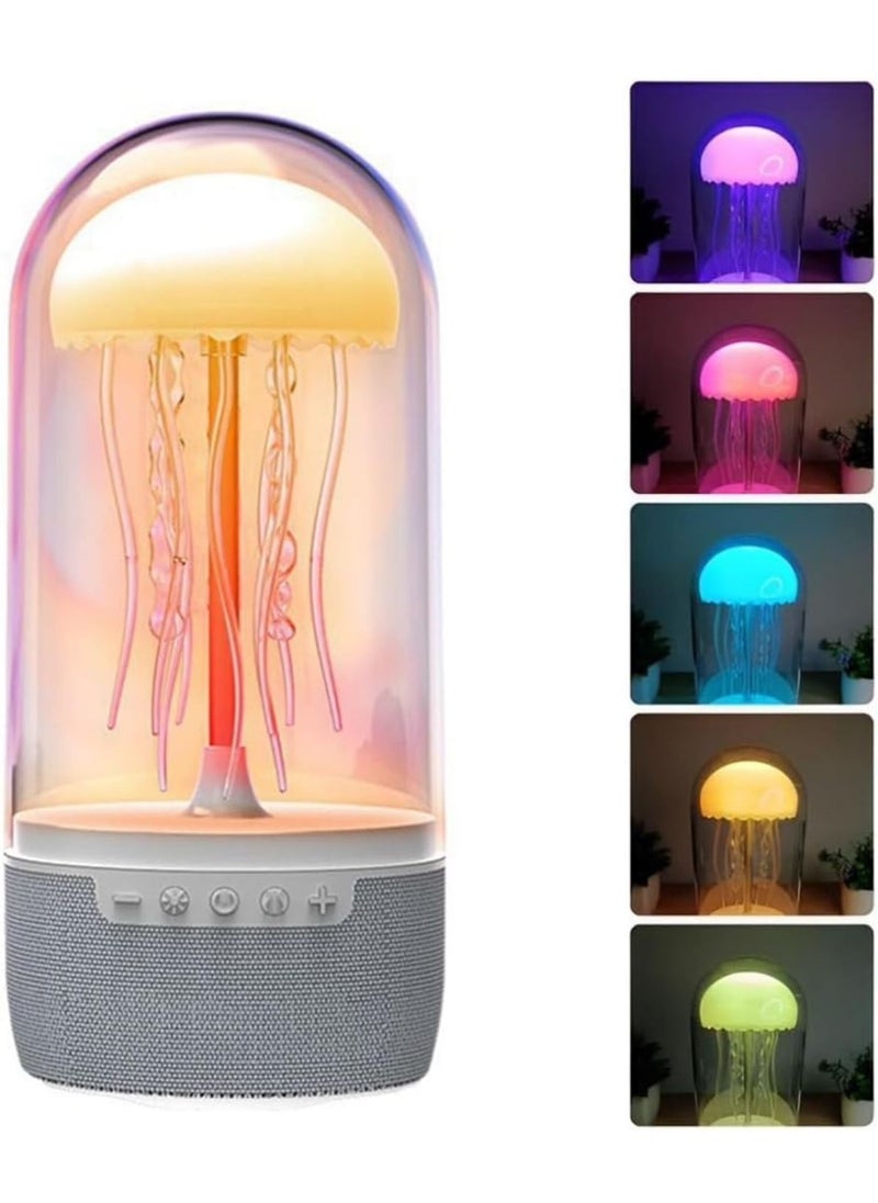 Generic LED Jellyfish Night Light Speaker  - Image 1