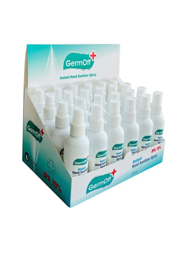 Germoff Instant Hand Sanitizer Spray 100ml x 24 Pcs Set - Image 2