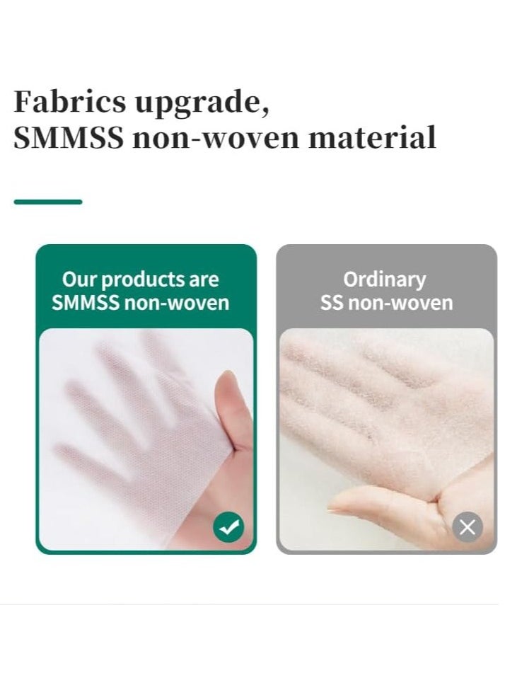RION Travel Safe Disposable Cover Sheets for Travel, Disposable Bed Sheet, Disposable Duvet, Comforter Cover, Disposable Pillowcases, Perfect for Hotels & Trips  - Image 4