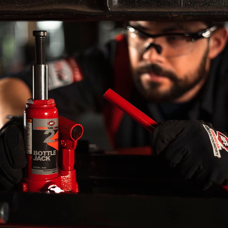 AFF رافعة زجاجة AFF الثقيلة 2 طن، يدوية، مع أسطح فولاذية مشددة، مضخات ورؤوس مركزية، 3502 - Image 3