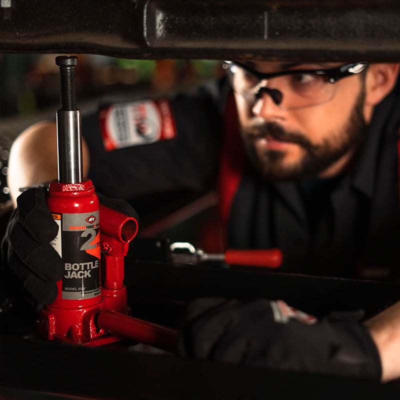 AFF رافعة زجاجة AFF الثقيلة 2 طن، يدوية، مع أسطح فولاذية مشددة، مضخات ورؤوس مركزية، 3502 - Image 4