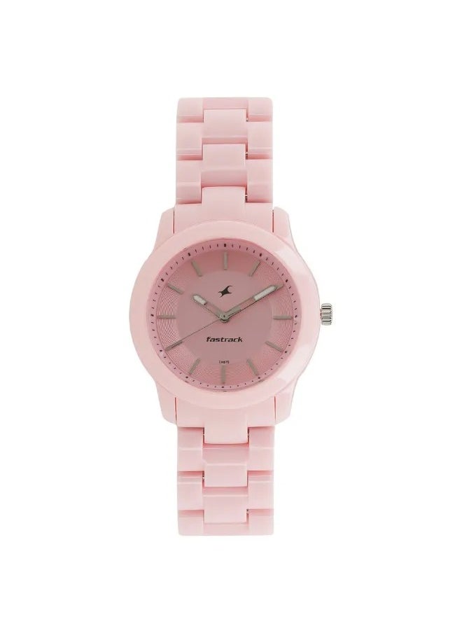 fastrack Women's Analog Round Shape Plastic Wrist Watch - 68006PP04 - 44 Mm  - Image 1