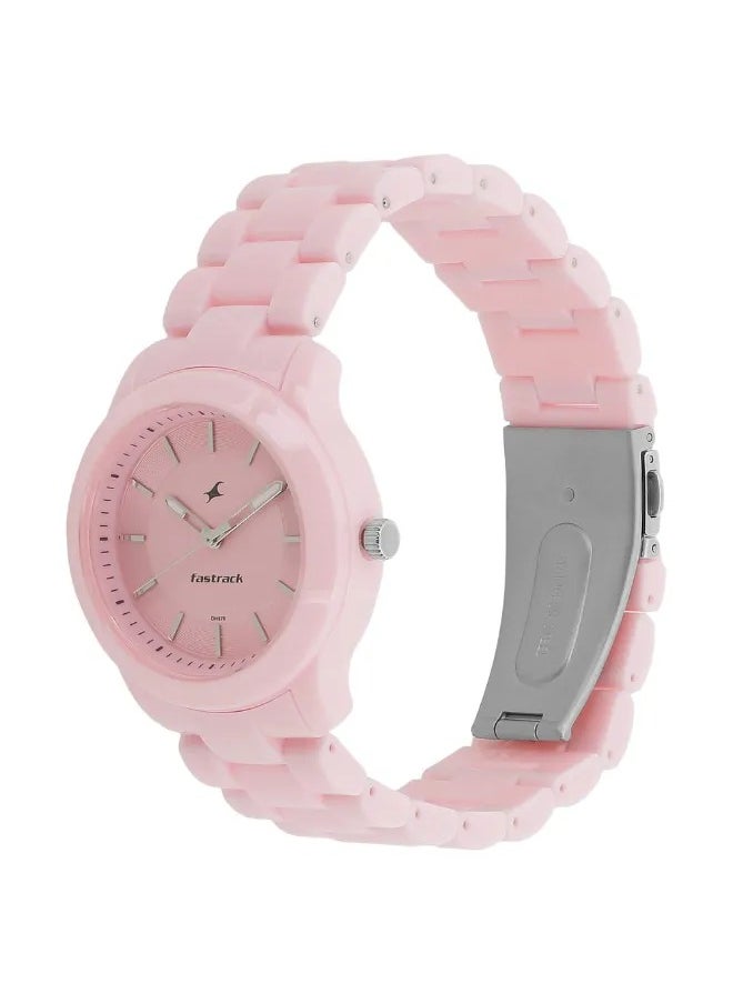 fastrack Women's Analog Round Shape Plastic Wrist Watch - 68006PP04 - 44 Mm  - Image 2