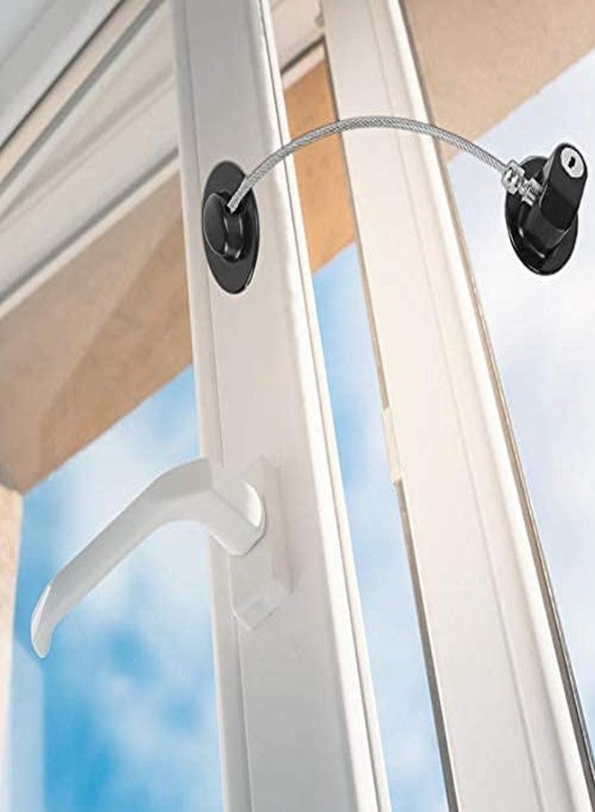 Matiko Fridge Lock, 1 Pack Refrigerator Lock for Kids with Keys, Child Locks for Cabinets, Drawers, Refrigerator, Oven, Toilet, Adhesive Cabinet Locks Childproof Black - Image 2