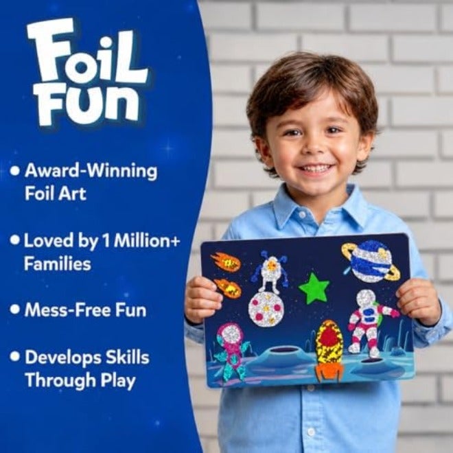 Skillmatics Foil Fun - Unicorns & Princesses, No Mess Art for Kids, Craft Kits & Supplies, DIY Creative Activity, Travel Toys, Gifts for Ages 4, 5, 6, 7, 8,  9 - Image 4