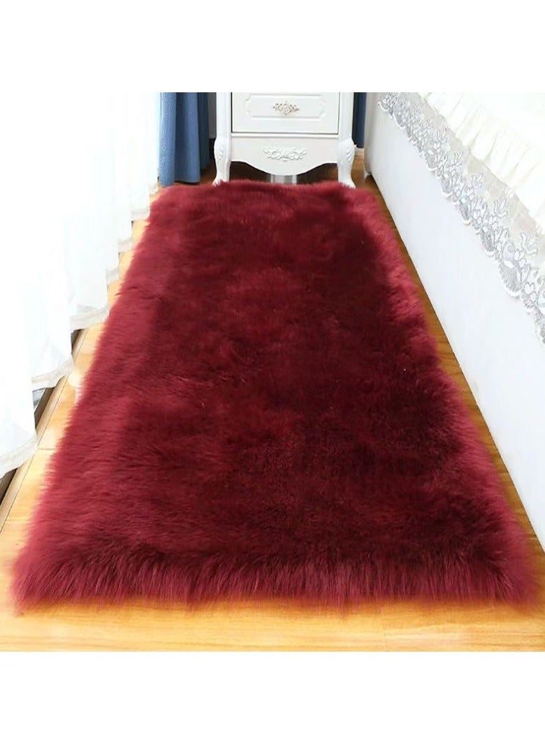  CityRiya-Long سجادات مطبخ، سجادات مطبخ ناعمة ورقيقة، سجادات غرفة المعيشة، سجادات مريحة، سجادات غرفة النوم، سجاد أرضيات 60×180 سم لغرفة النوم، الأرضية، الحمامات، المغسلة، سجادات حمراء - Image 1