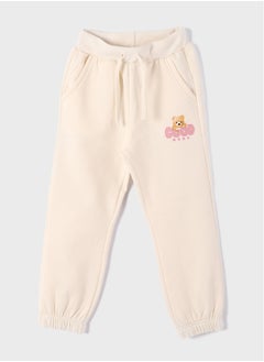 LC WAIKIKI Elastic Waist Printed Girl's Sweatpants  - Image 1