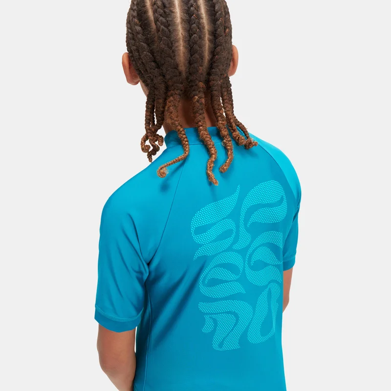 speedo Kids' Printed Rashguard