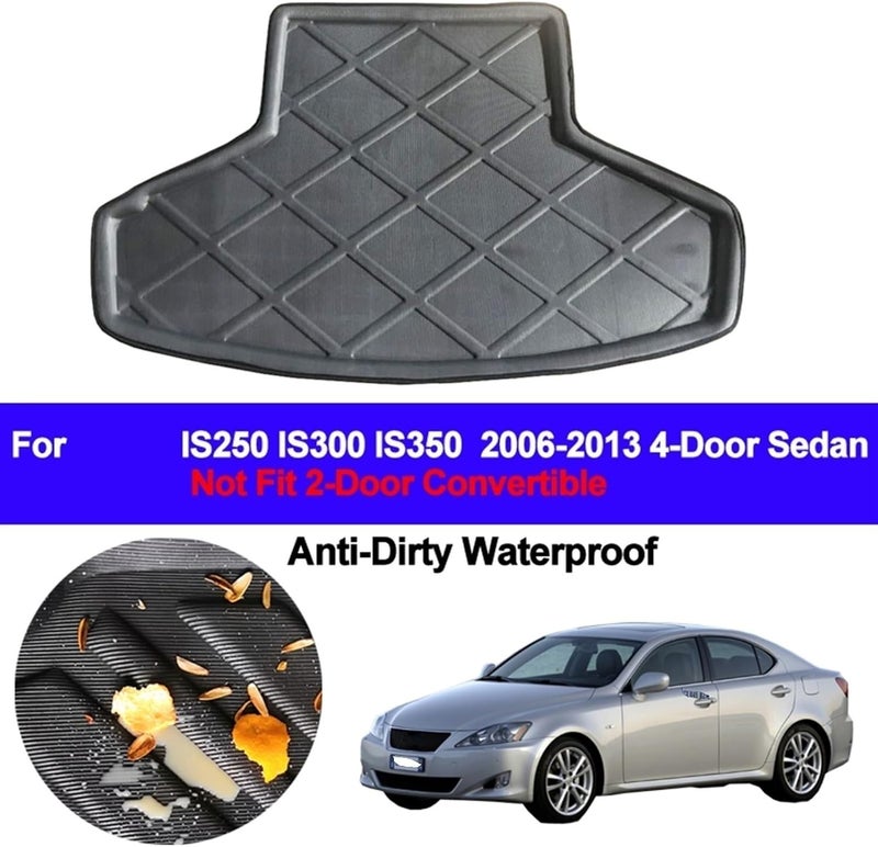 Wivplex Heavy-Duty Trunk Mat for Lexus IS Series - Image 3