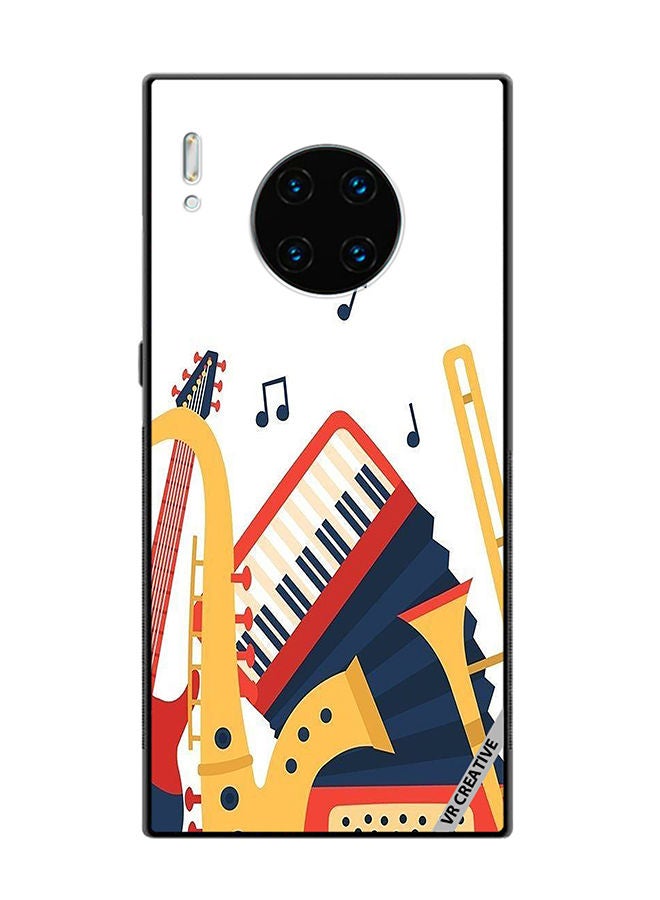 VR CREATIVE Protective Case Cover For Huawei Mate 30 Pro Music Instruments Design Multicolour - Image 1