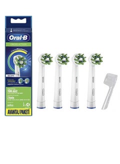 Oral-B EB50RB 4-Pack Multi-Angle Cleaning Toothbrush Heads With A Dust Cover Included  - Image 1