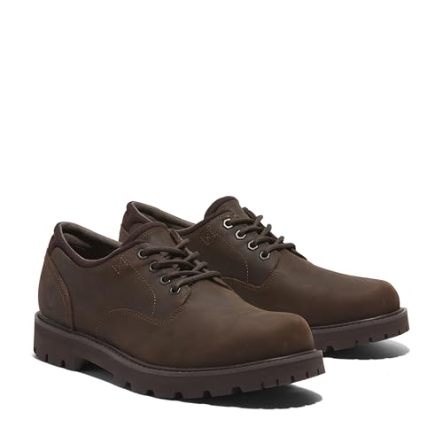 Timberland Men's Britton Road Low Lace-Up Waterproof Shoe, Dark Brown Full Grain, 10 Medium - Image 5