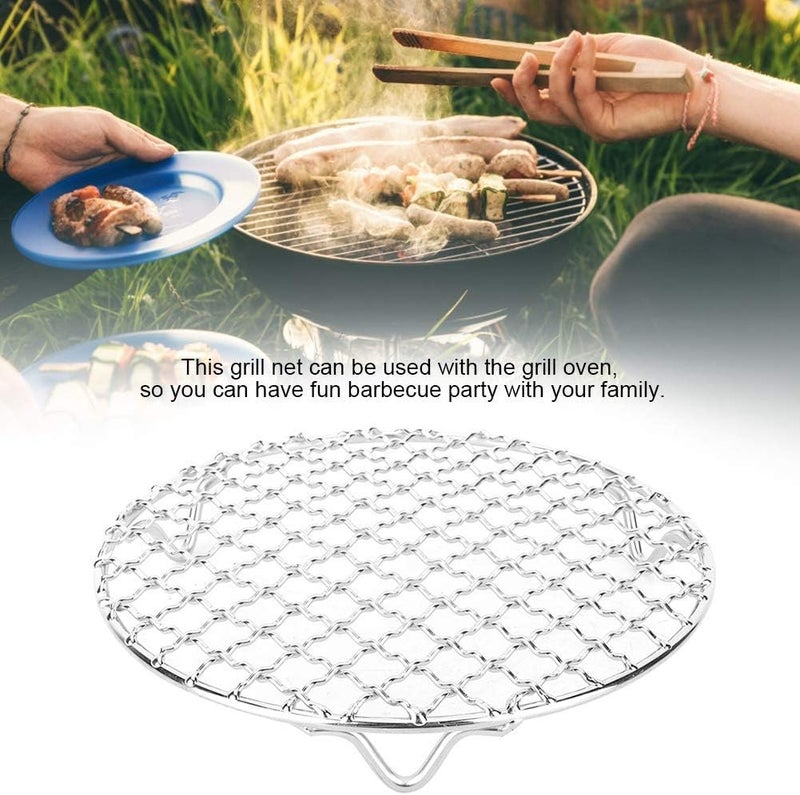 klarako Round Baking Racks for Cooking, 6.5inch Stainless Steel Cooling Rack Wire Trivet Steaming Roasting Grilling Rack for Oven BBQ - Image 5
