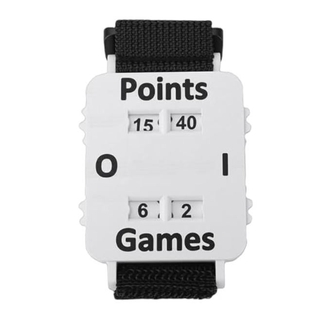Silicone Tennis Score Keeper Wristband with Adjustable Strap for Match Tracking Volleyball Badminton Squash Adults Men Women Portable Sports Counter - Image 5