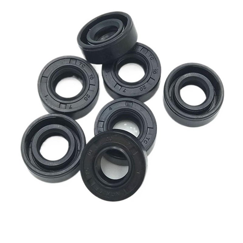 5.5x16x8mm Oil Seals 2 Pcs Black Rubber Shaft Seals For Automotive Machinery - Image 2