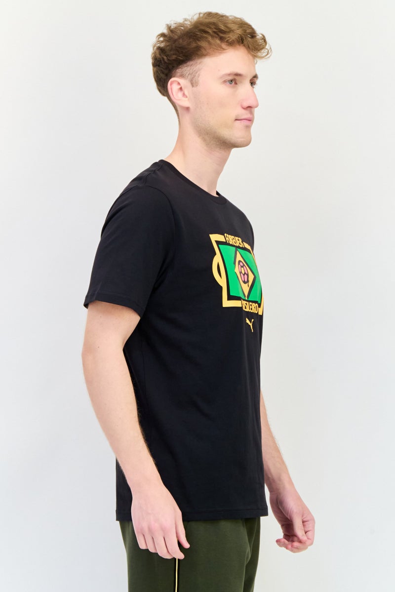 Puma x Neymar JR Men Sportswear Fit Football T-Shirt, Black - Image 4