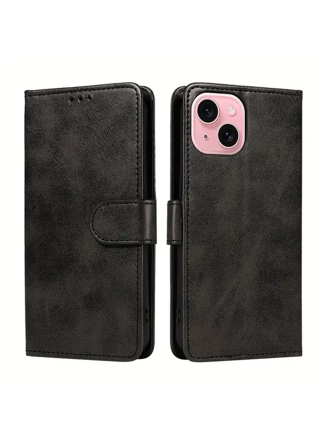 Rose Golden Shockproof Wallet Case For Samsung Galaxy S24 S24 Plus S24 Ultra - Image 5