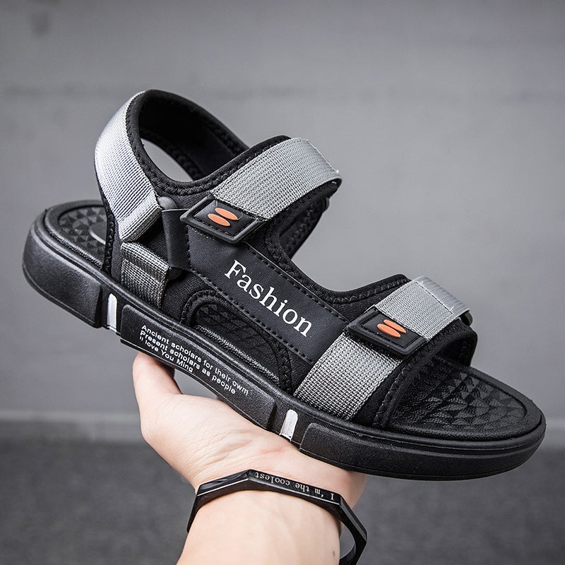 Sandals Men Summer Wear Dual-Purpose Sandals Small Size Boys Wear-Resistant Beach Slippers - Image 5