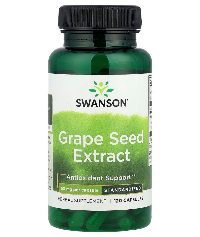 SWANSON Grape Seed Extract 50 mg 120 Capsules