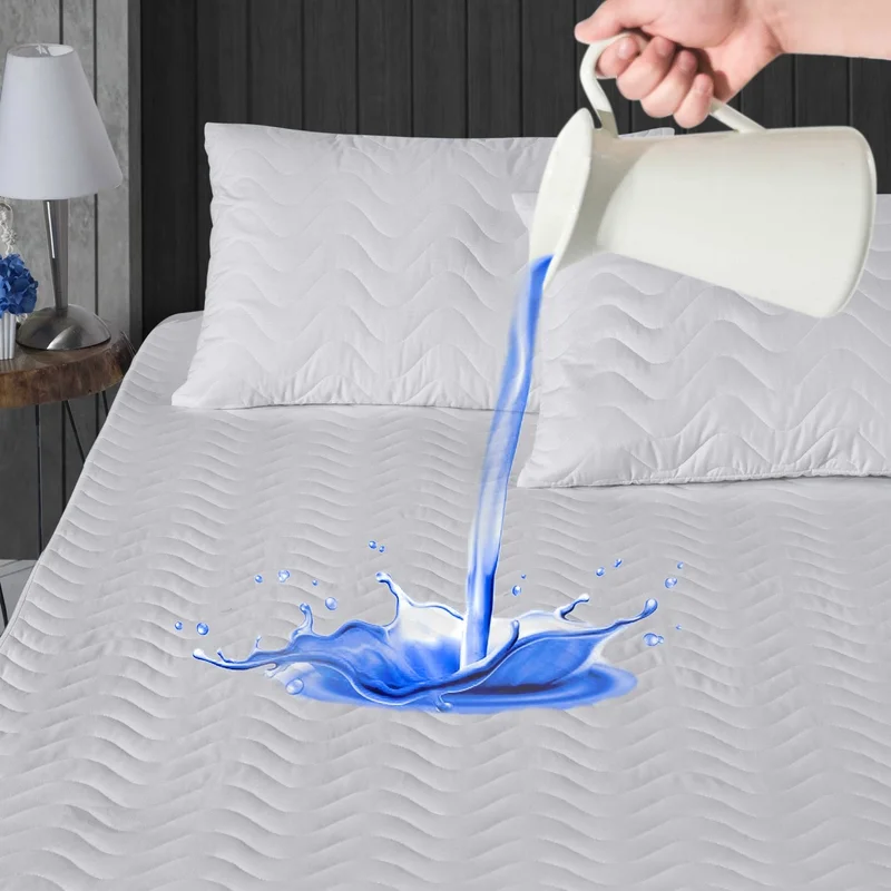 فيوليت لايف Quilted Fitted Liquid Proof Mattress Protector Baby Mattresses
