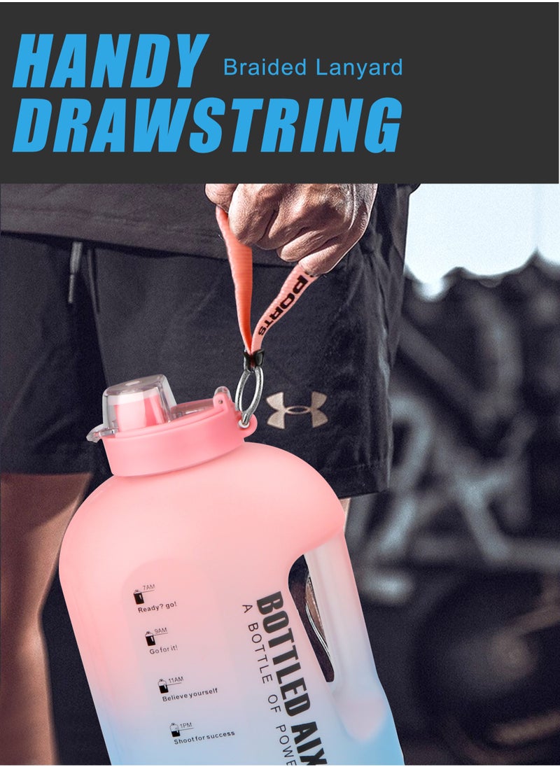 HomarKet - Sports Water Bottle Large 2 Litre BPA-Free Drinking Big Jug for Outdoor Training Bodybuilding Gym Camping and More - Image 1