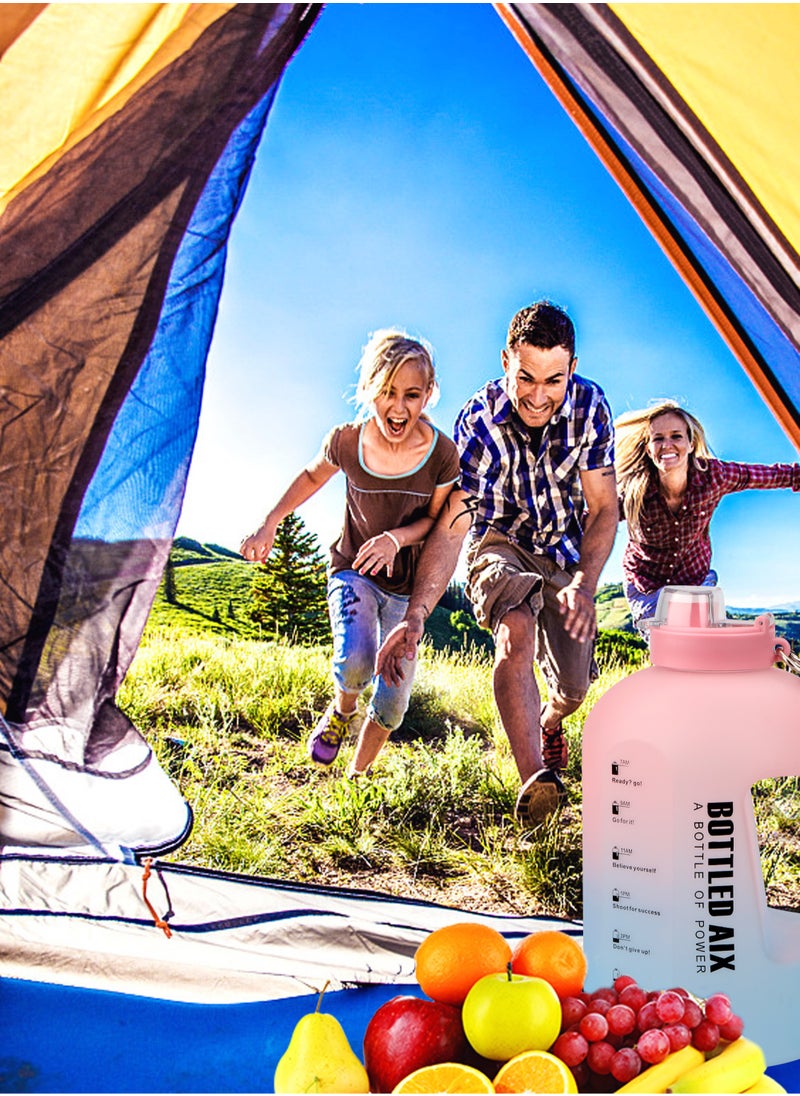 HomarKet - Sports Water Bottle Large 2 Litre BPA-Free Drinking Big Jug for Outdoor Training Bodybuilding Gym Camping and More - Image 1