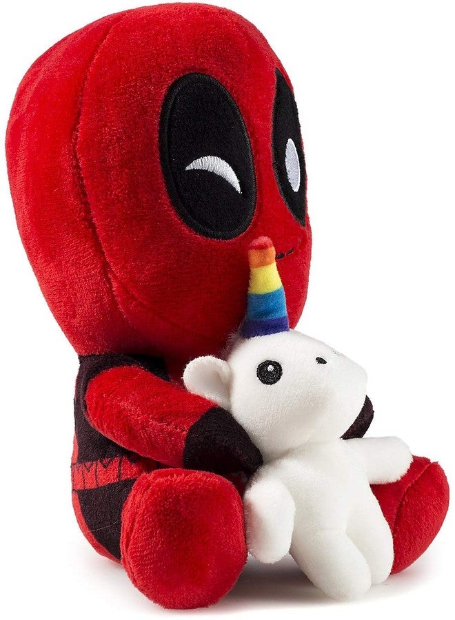 Deadpool مارفل ديدبول يركب يونيكورن محشو - Image 4